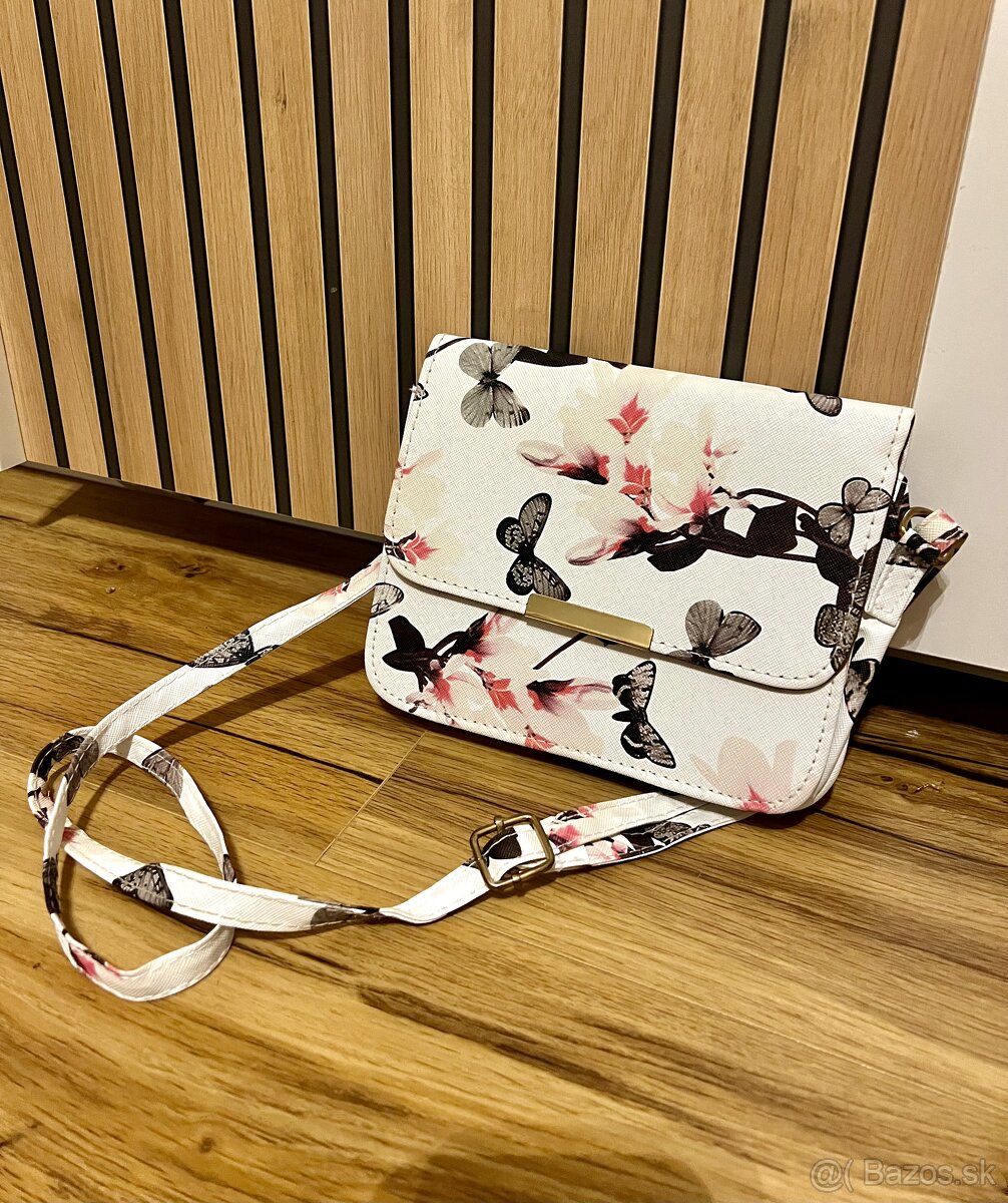 Kabelka crossbody motýľ