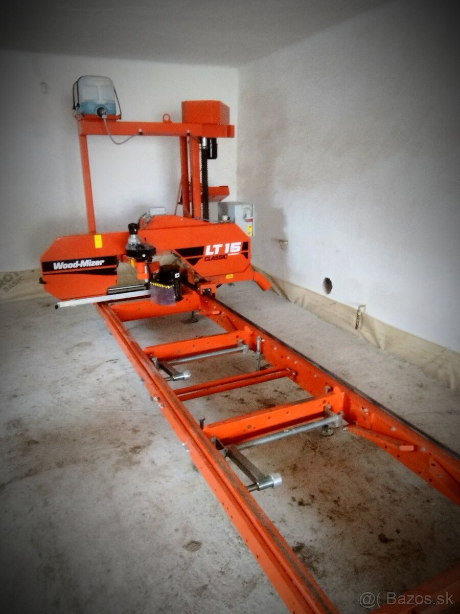 Gater+vozik Woodmizer LT15