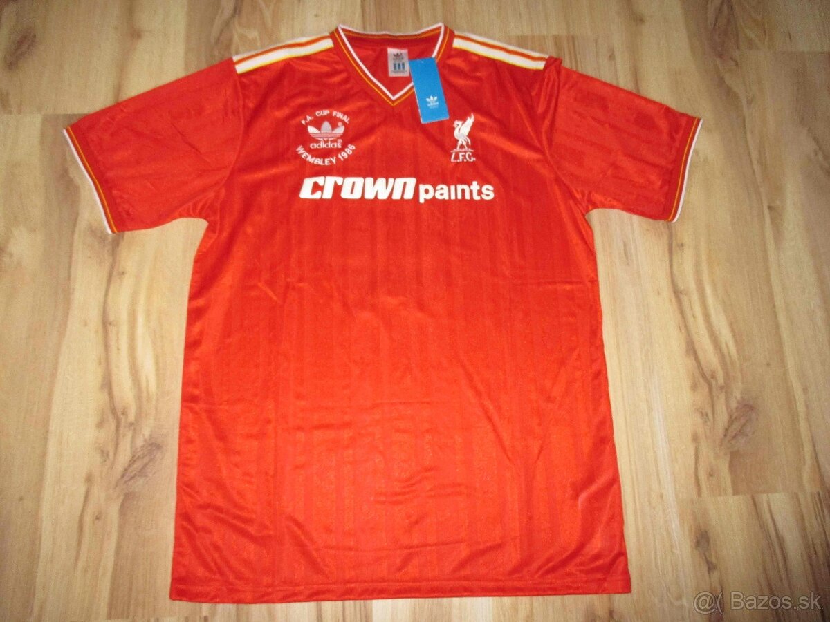 Futbalový dres FC Liverpool 1985/86 Ian Rush