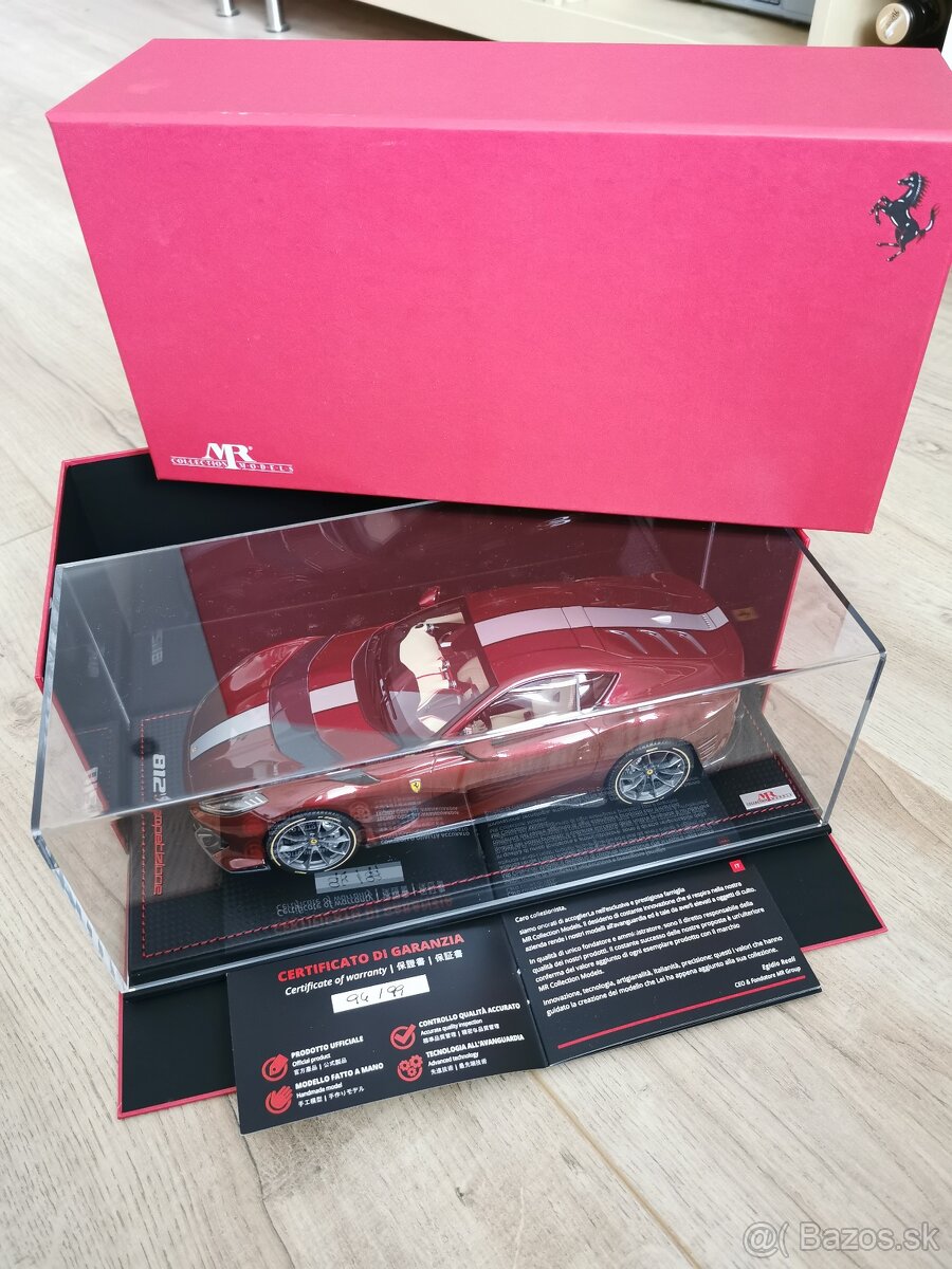 1:18 Ferrari 812 Competizione, MR Collection Models