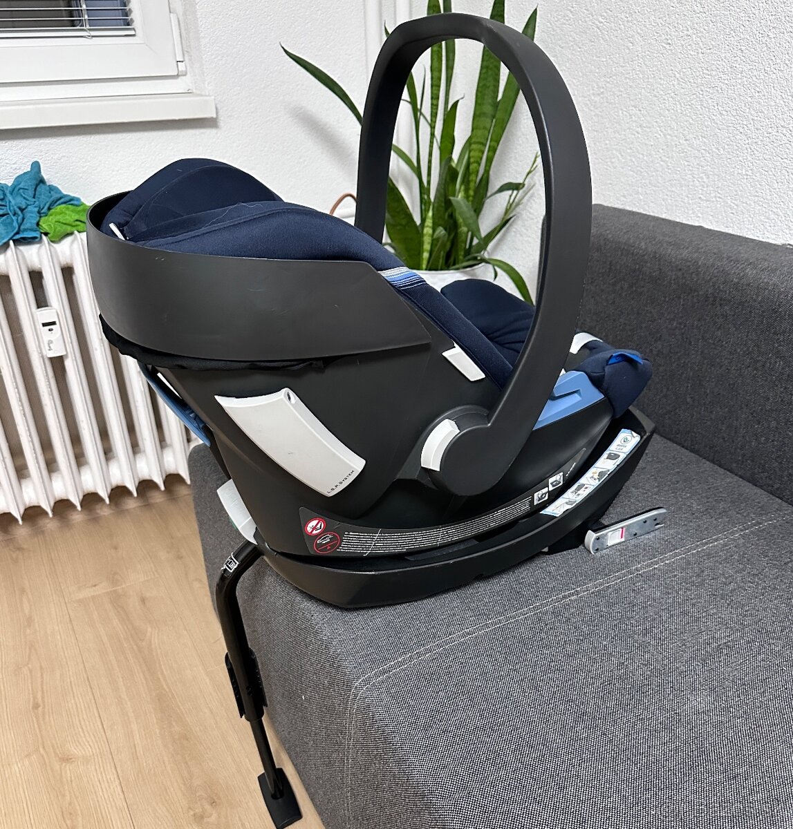 Vajíčko Cybex Aton 5 + Isofix základňa + vložka