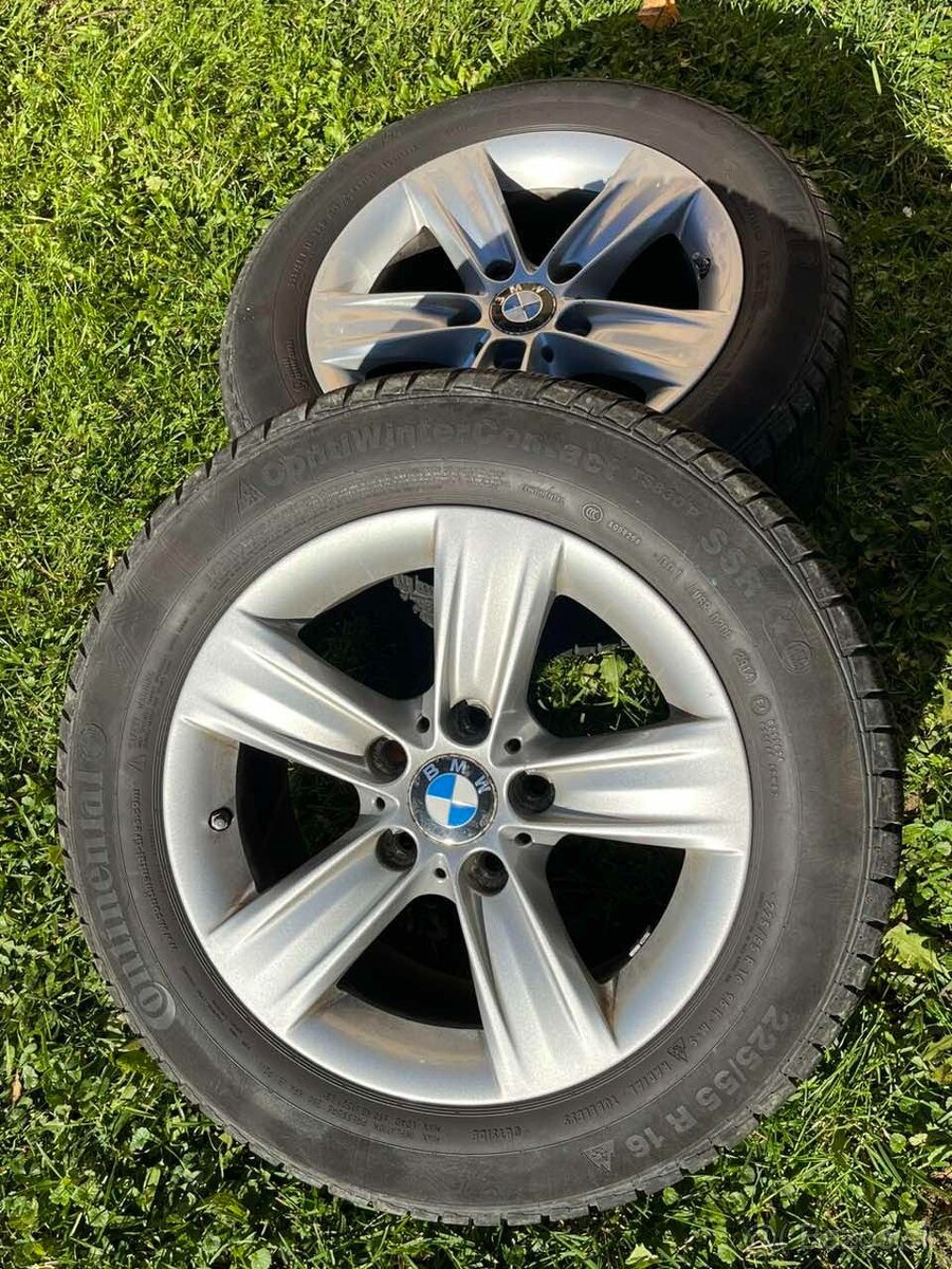 Originálne disky BMW s pneu CONTINENTAL