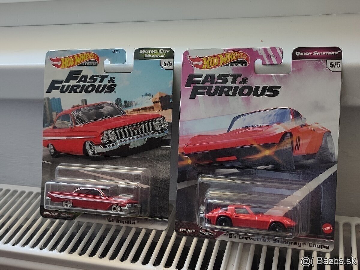 Hot wheels fast and furious