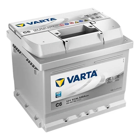 [NOVÁ] 52Ah AutoBatéria VARTA Silver Dynamic C6 520A EN