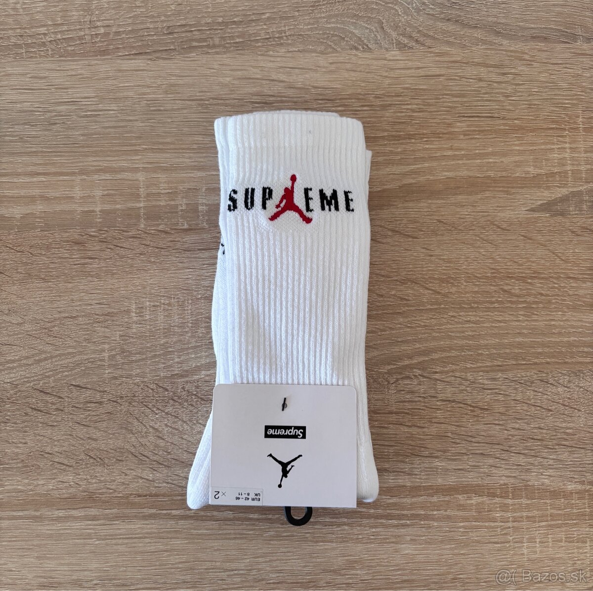 Supreme x Jordan White Socks