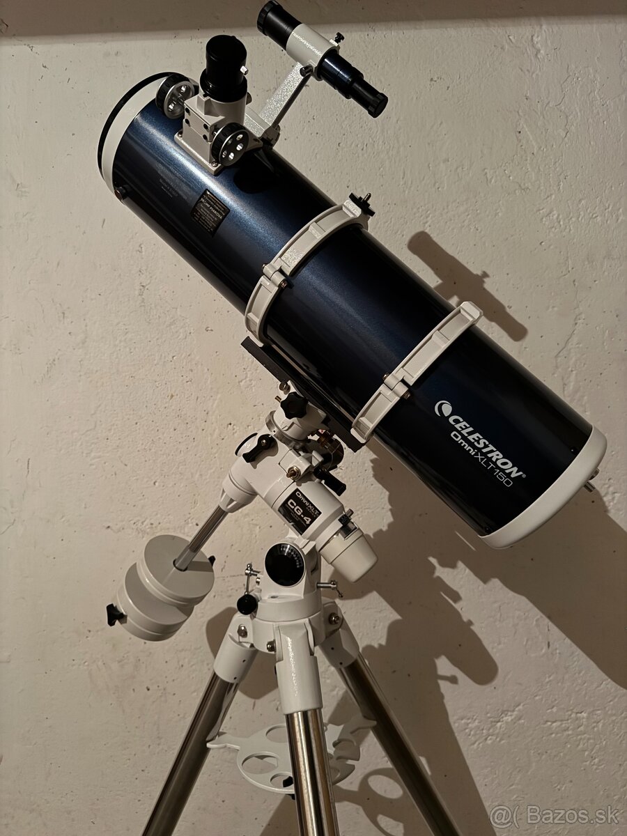 Ďalekohľad Celestron Omni XLT 150/750mm+CG-4 motorová montáž