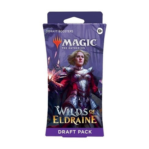 Magic The Gathering WILDS OF ELDRAINE 3 Draft B. Packs /45