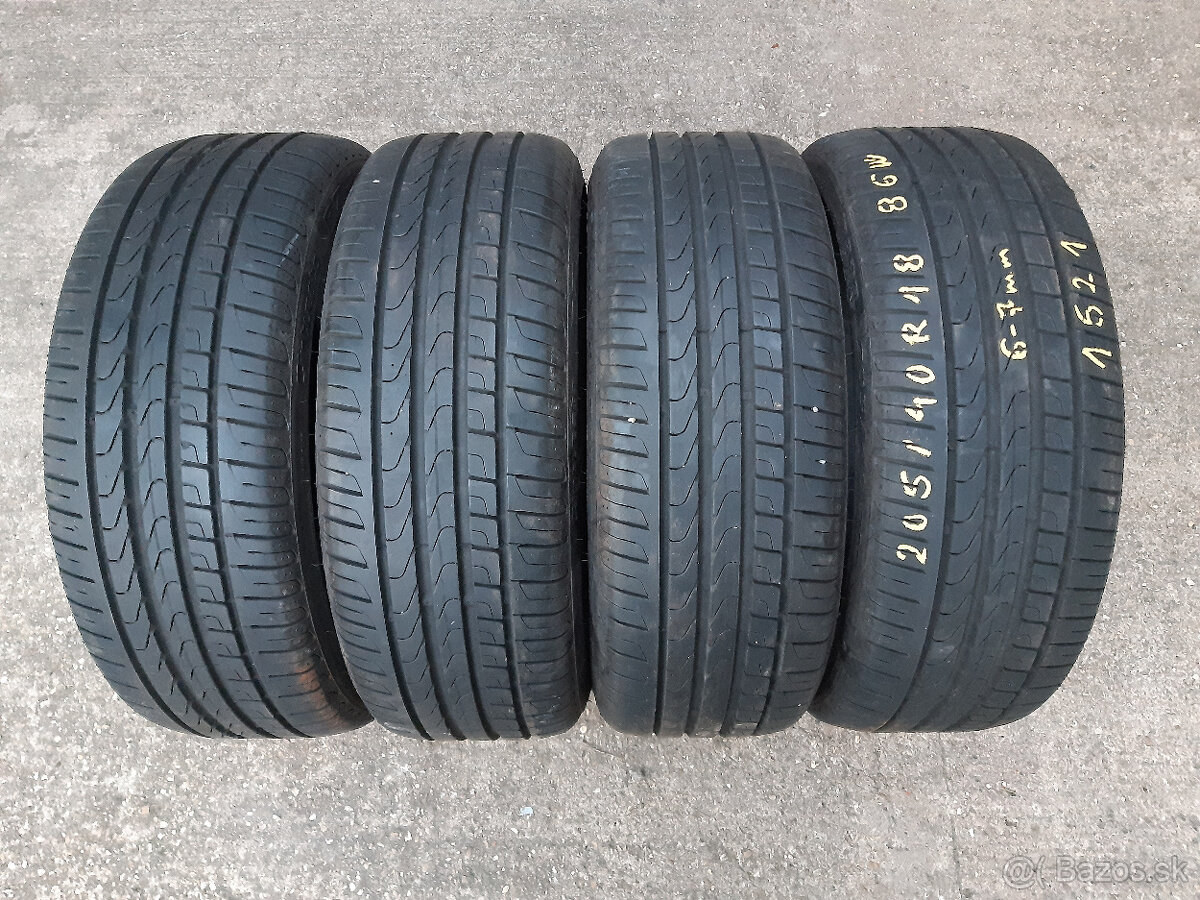 205/40 R18  -letné Pirelli Run Flat