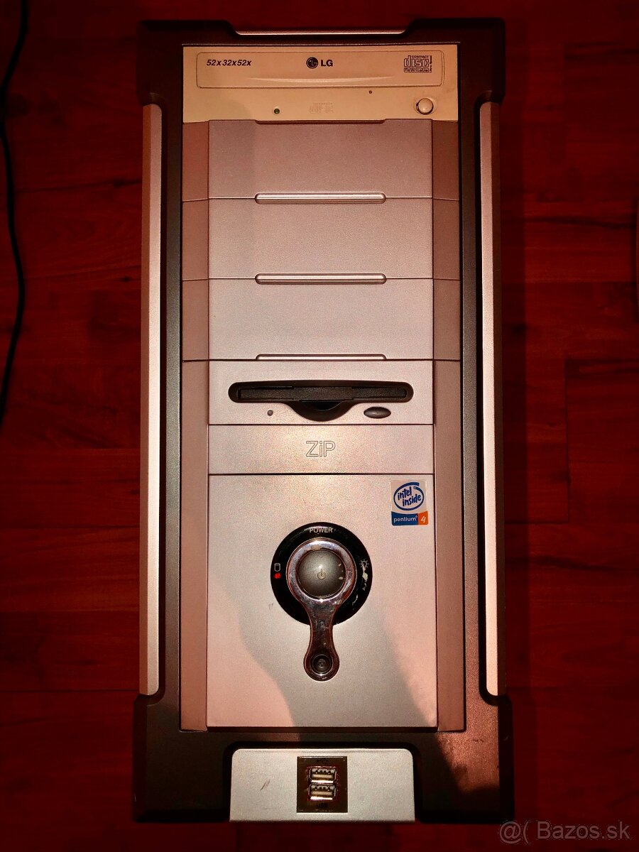 Darujem PC - Intel Pentium 4 2.8GHz, 512MB Ram, 80GB HDD, CD