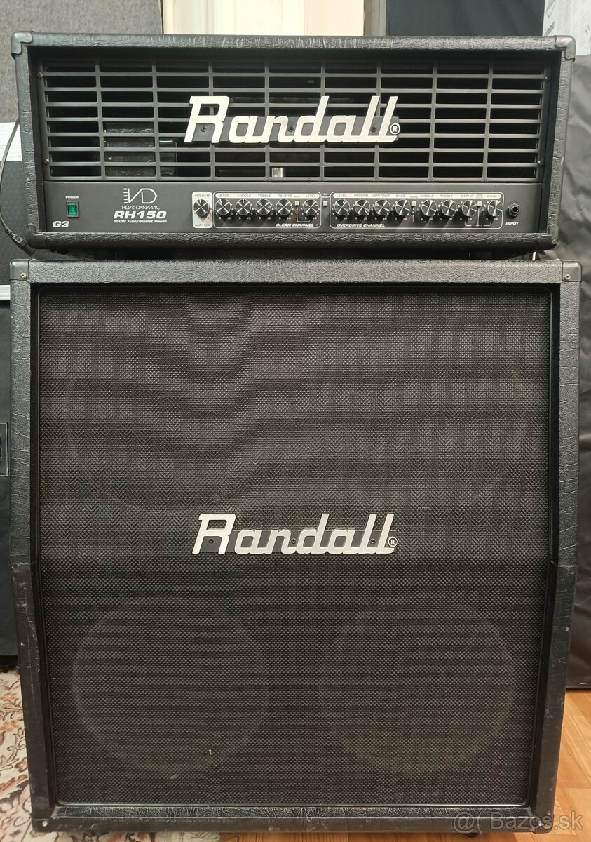 Randall RH 150 G3 + Randall 4x12 Celestion seventy 80 300w