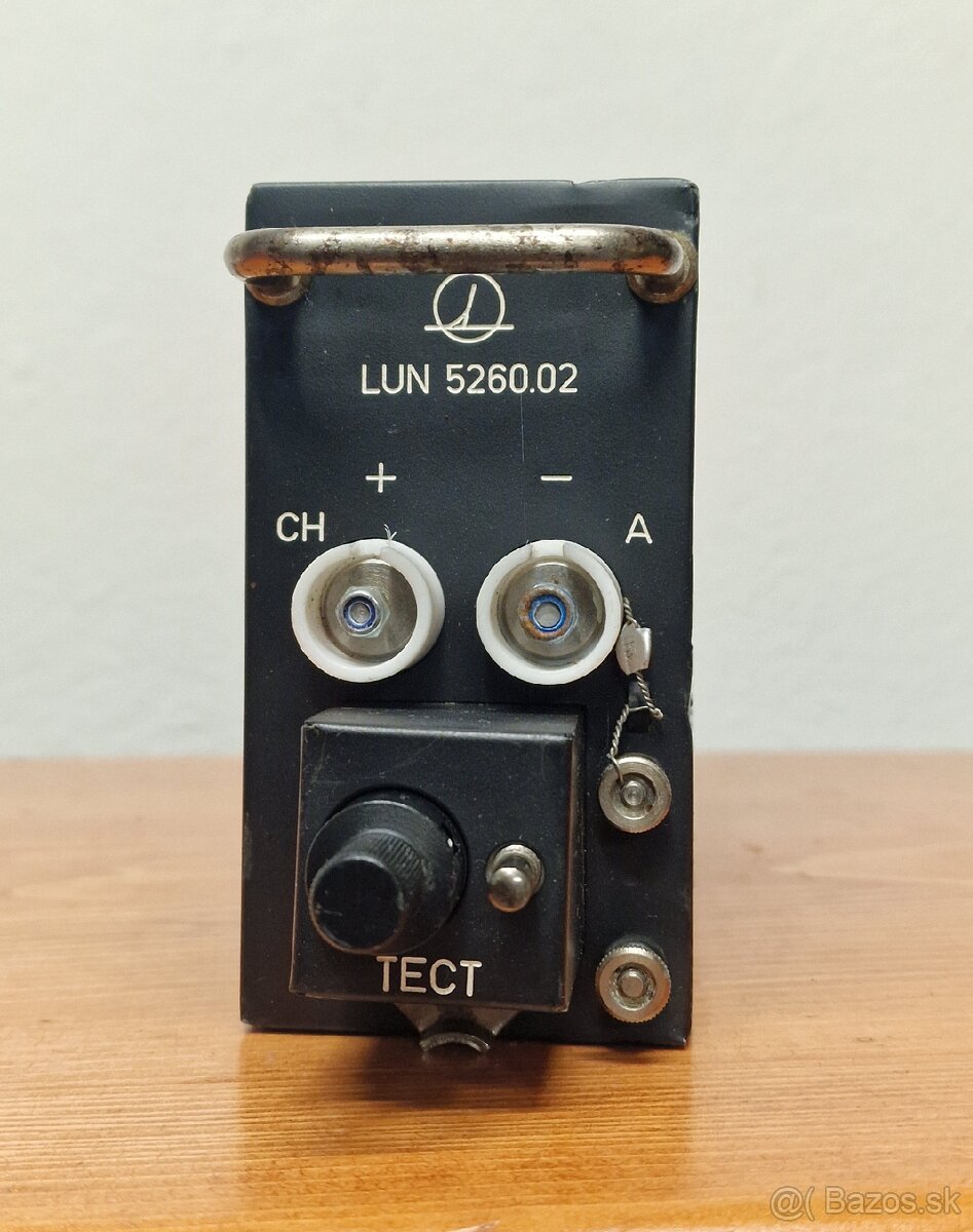 LUN 5260.02 / MADE IN CZECHOSLOVAKIA