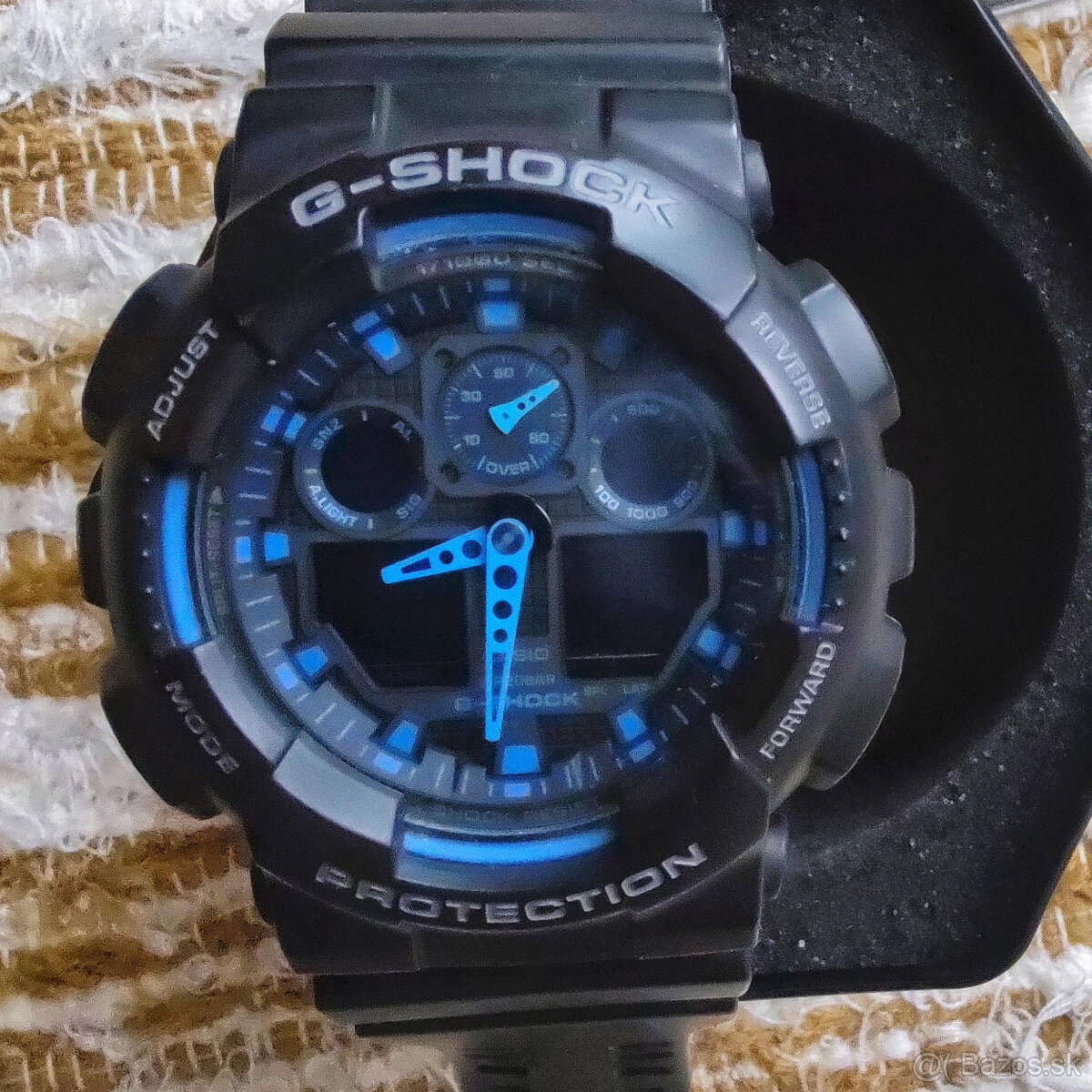 Pánske hodinky CASIO G-SHOCK GA-100-1A2ER + BOX