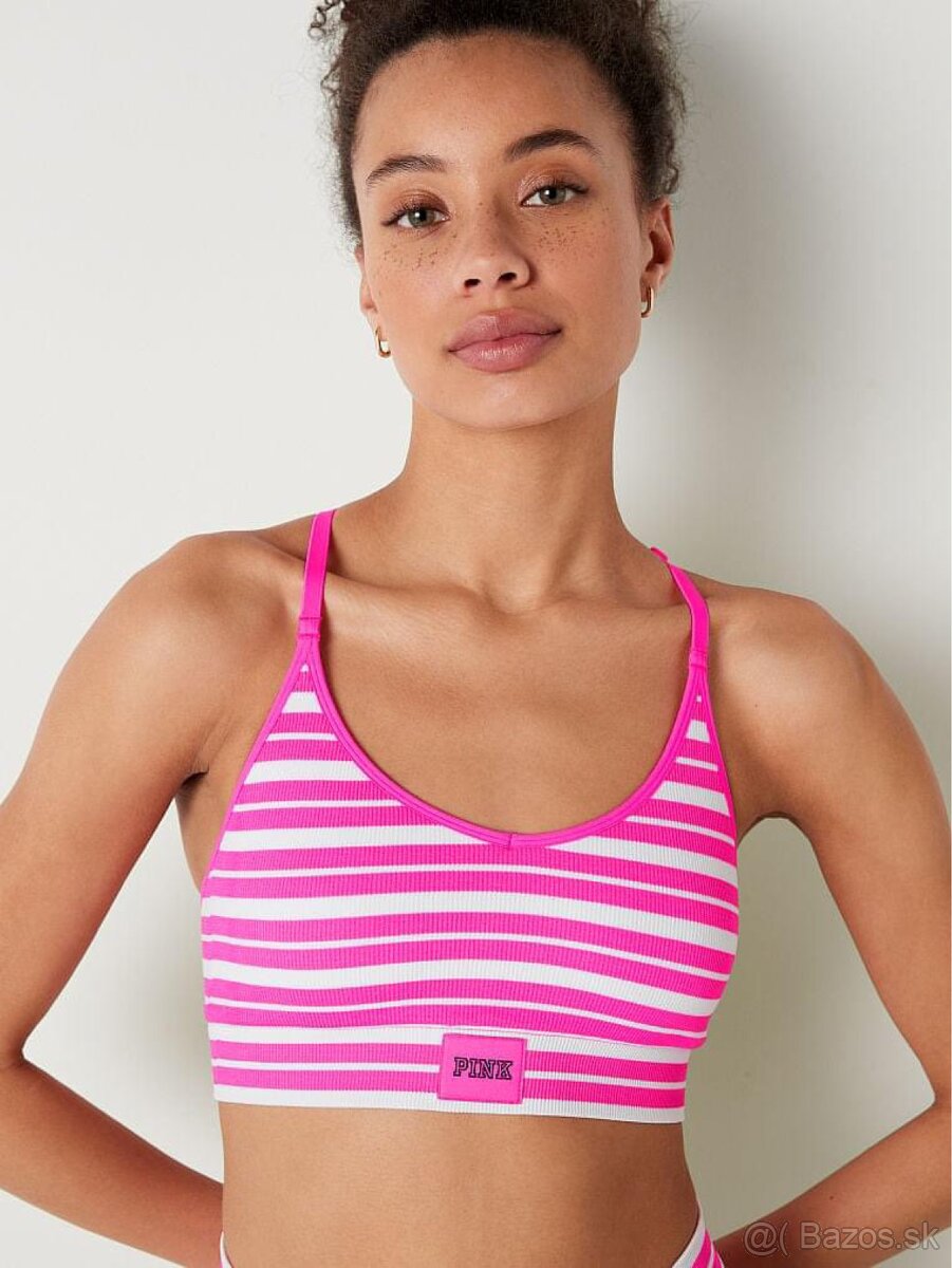 Športová podprsenka Seamless Victoria’s Secret PINK XS