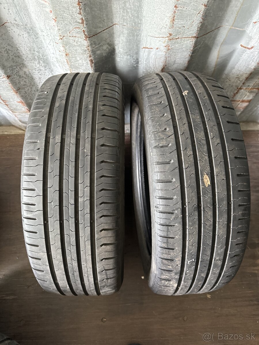 CONTINENTAL 195/55 r16 letné pneu 2ks