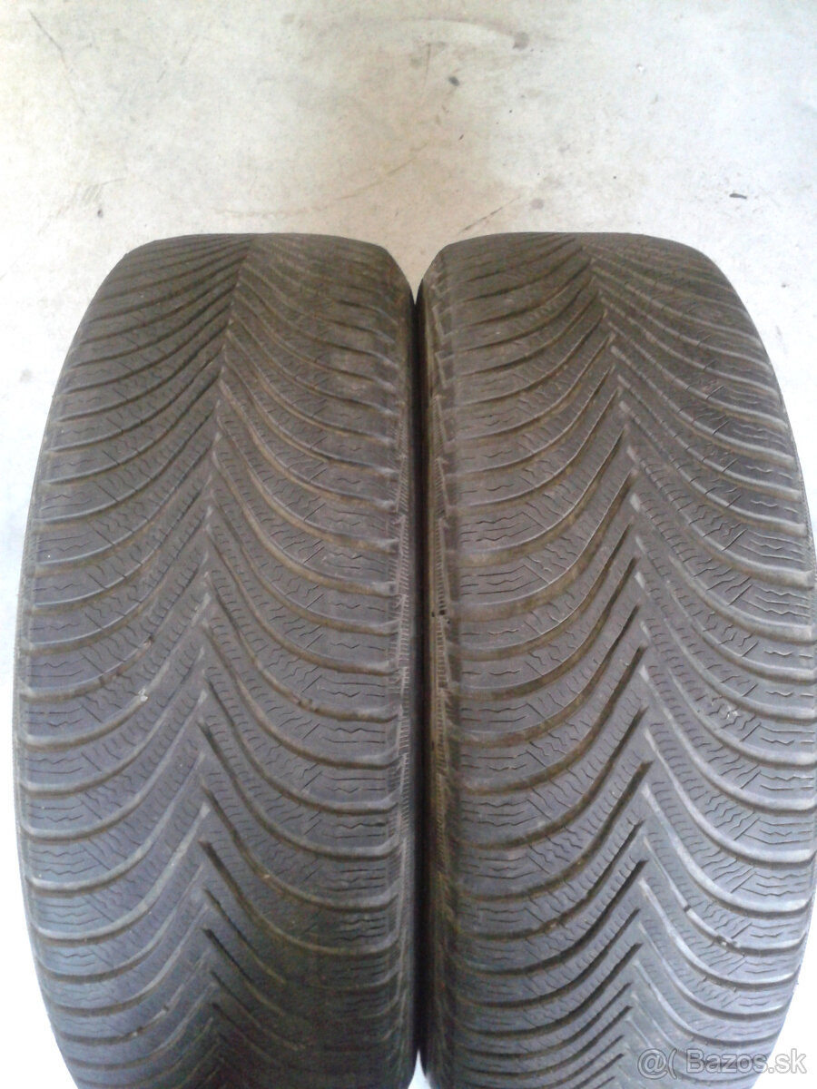 Zimny par 225/55 R17 97H MICHELIN ALPIN 5 vzorka 80%