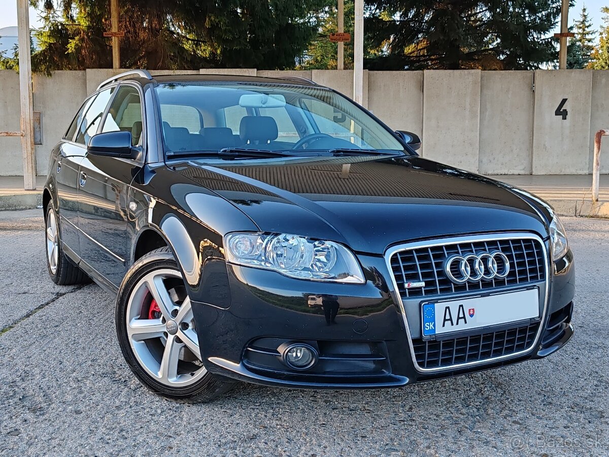 Audi A4 B7 Avant 2.0 TDI S-LINE 125kW MANUÁL