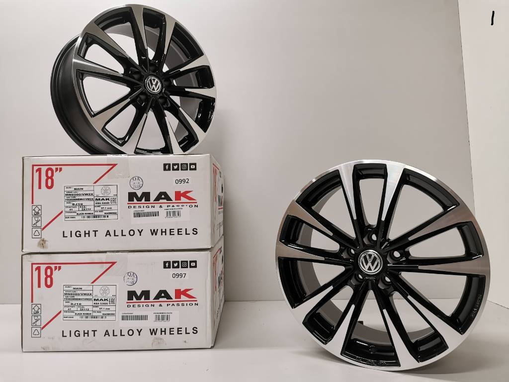 Škoda, VW alu disky 5X112 R17 MAK MAIN ET47