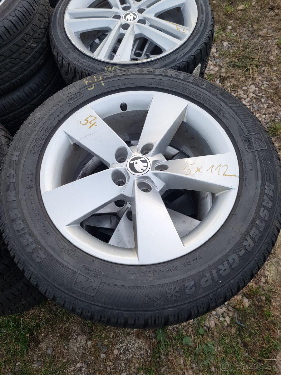 ALU DISKY  Kodiaq  5x112