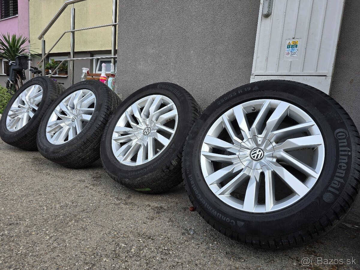 Zimne kolesa VW Touareg  5x112 r19 255/55 r19