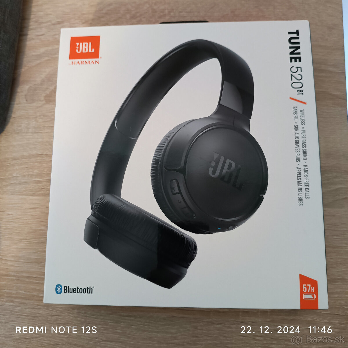 Slúchadlá JBL Tune 520BT