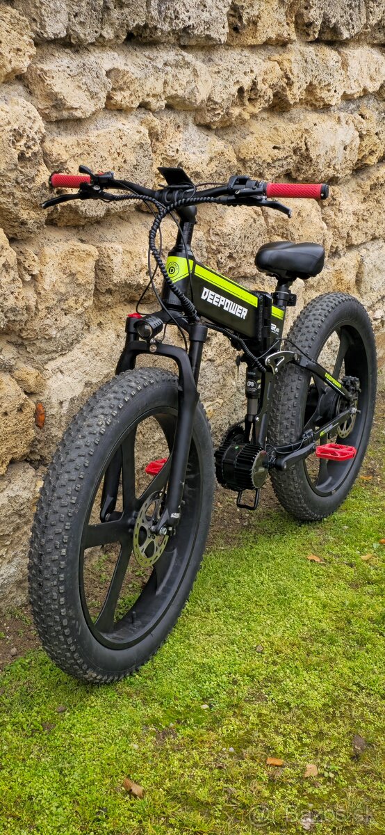 Bafang 1000w – Fatbike – Snowbike – celoodpružený