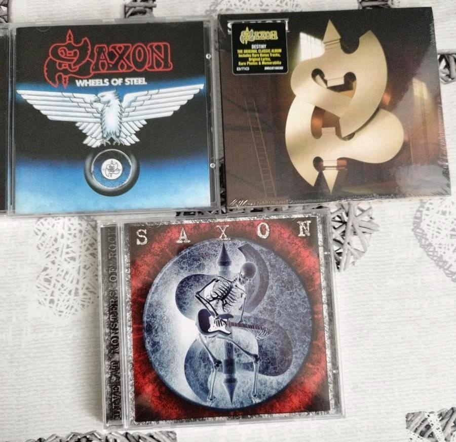 3x album (Wheels Of Steel, Destiny, Live Monsters Of Rock)