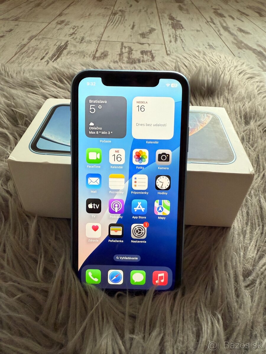 iPhone XR, Blue, 64GB