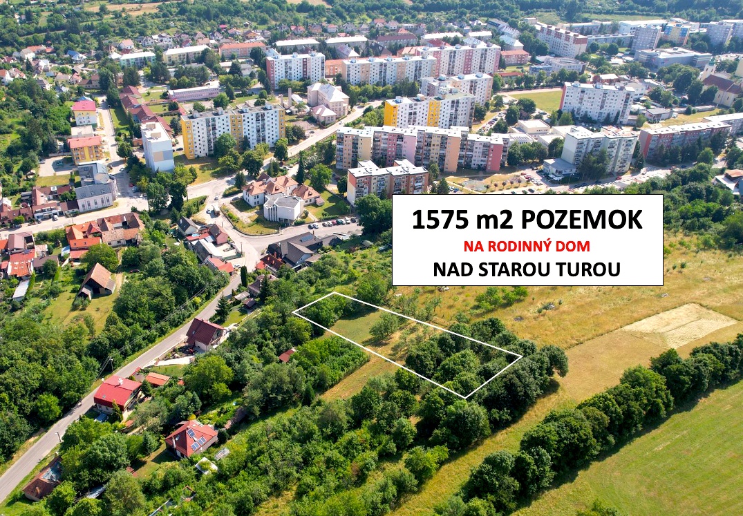 Stará Turá - 1600 m2 pozemok na RD s krásnym výhľadom