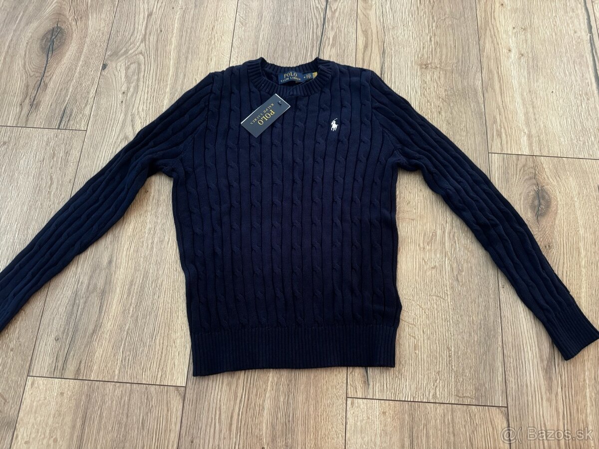 Dámsky sveter Ralph Lauren cable knit M