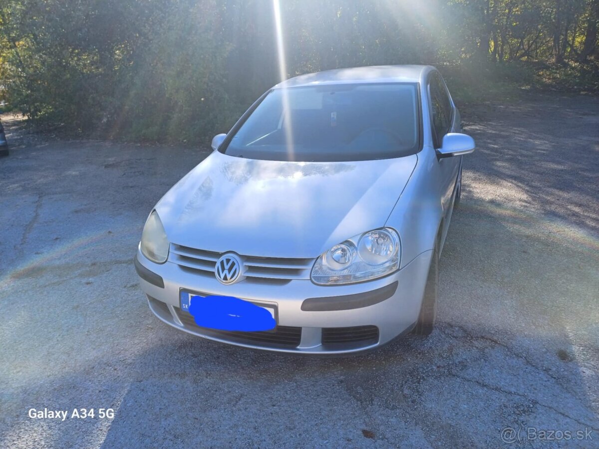 Predaj auta Golf 5 - 1.9 TDI - 77kw r.v. 2005