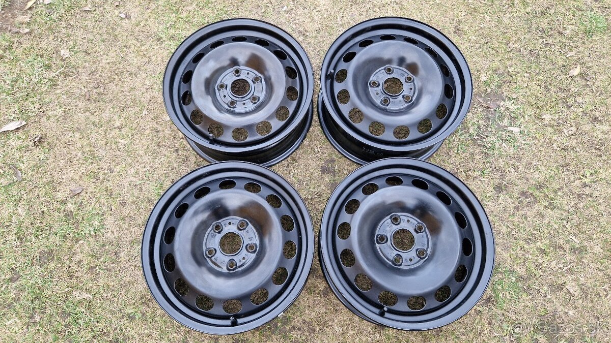 Plechové disky originál VW Group 5x112 R16