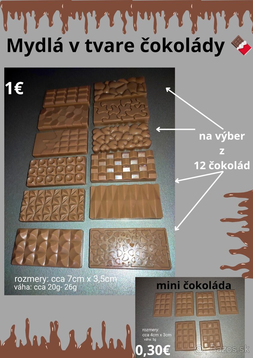 Mydlová čokoláda