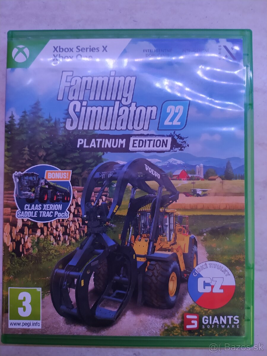 Farming simulátor 22 platinum edition