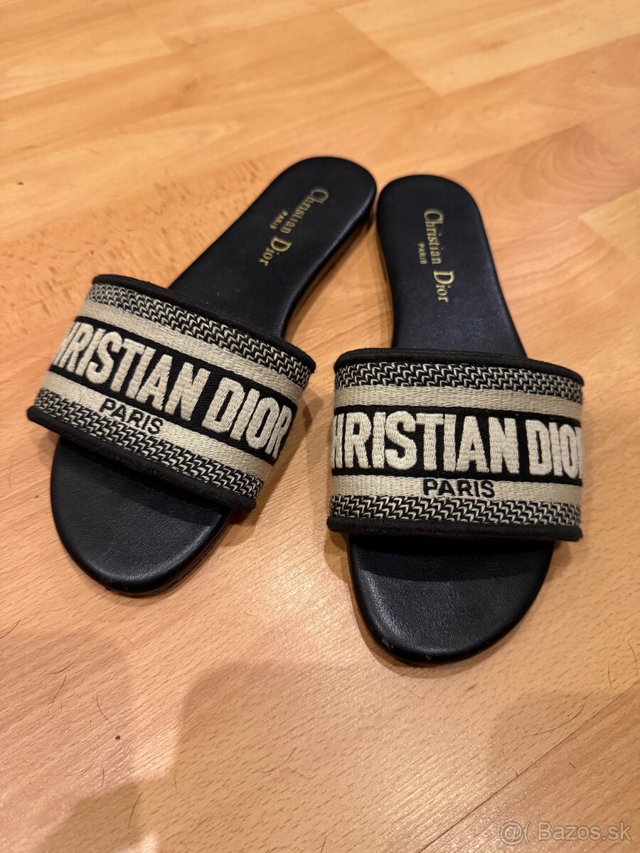 Šľapky originál christian Dior