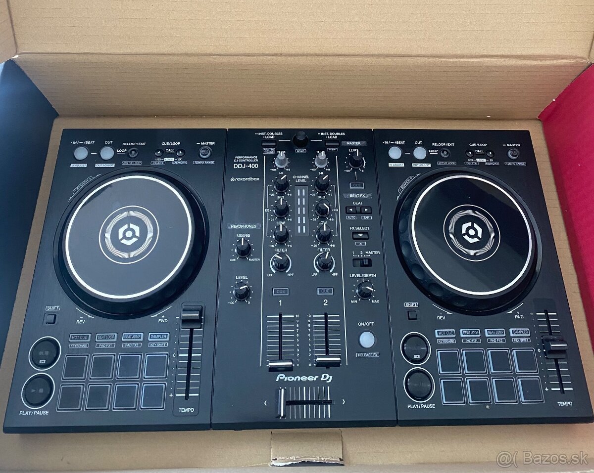 Konzola pioneer DJ -DDj-400, repraky pioneer dj -DM -40D