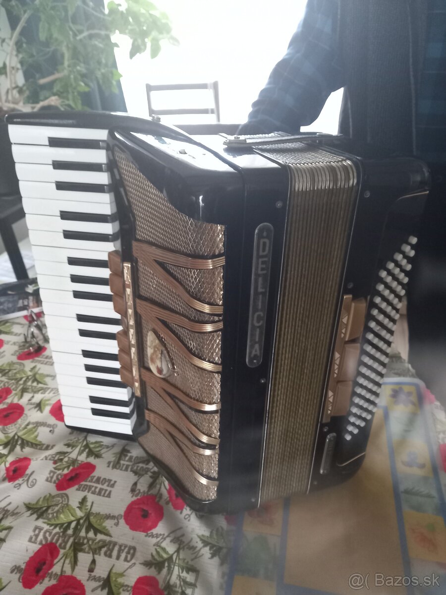 Harmonika Akordeon 80 basový