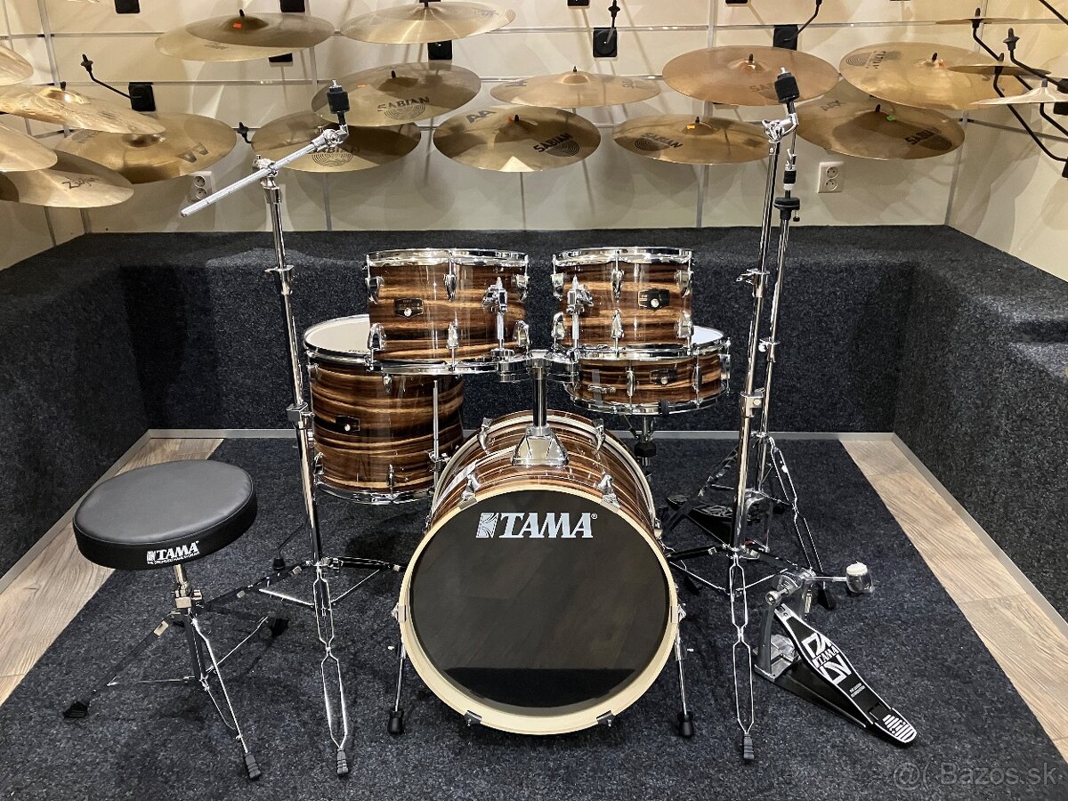 TAMA IMPERIALSTAR 18,10,12,14,14 + CINELY