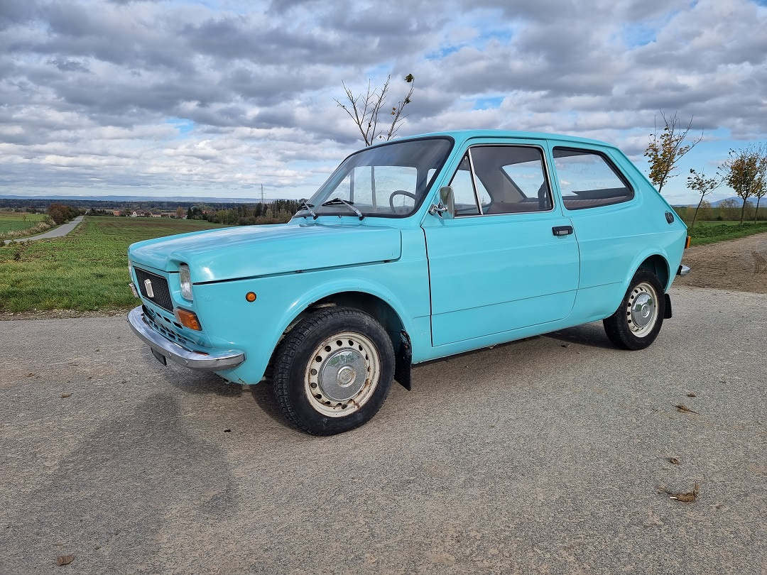 Fiat 127A 1.generace, jediný majitel, orig doklady