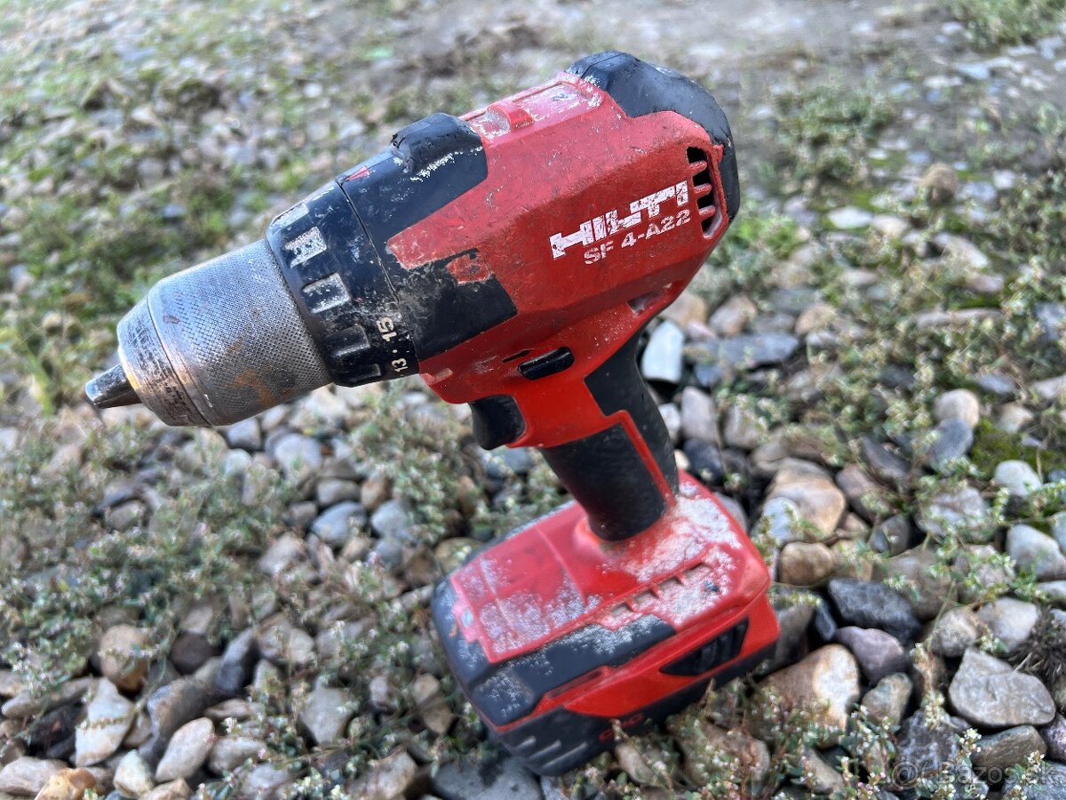 Hilti SF 4-A22 kompaktný akumulátorový 22V vŕtací skrutkovač