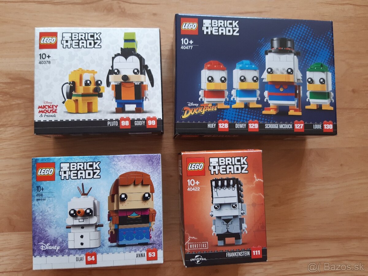 Predám neotvorené LEGO mix BrickHeadz Disney