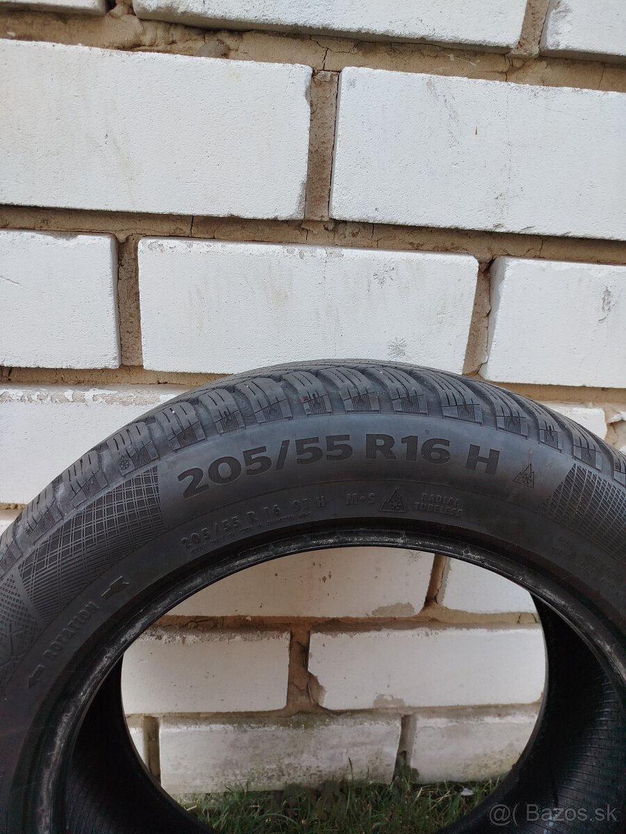 Predam zimne pneu 205/55 R16