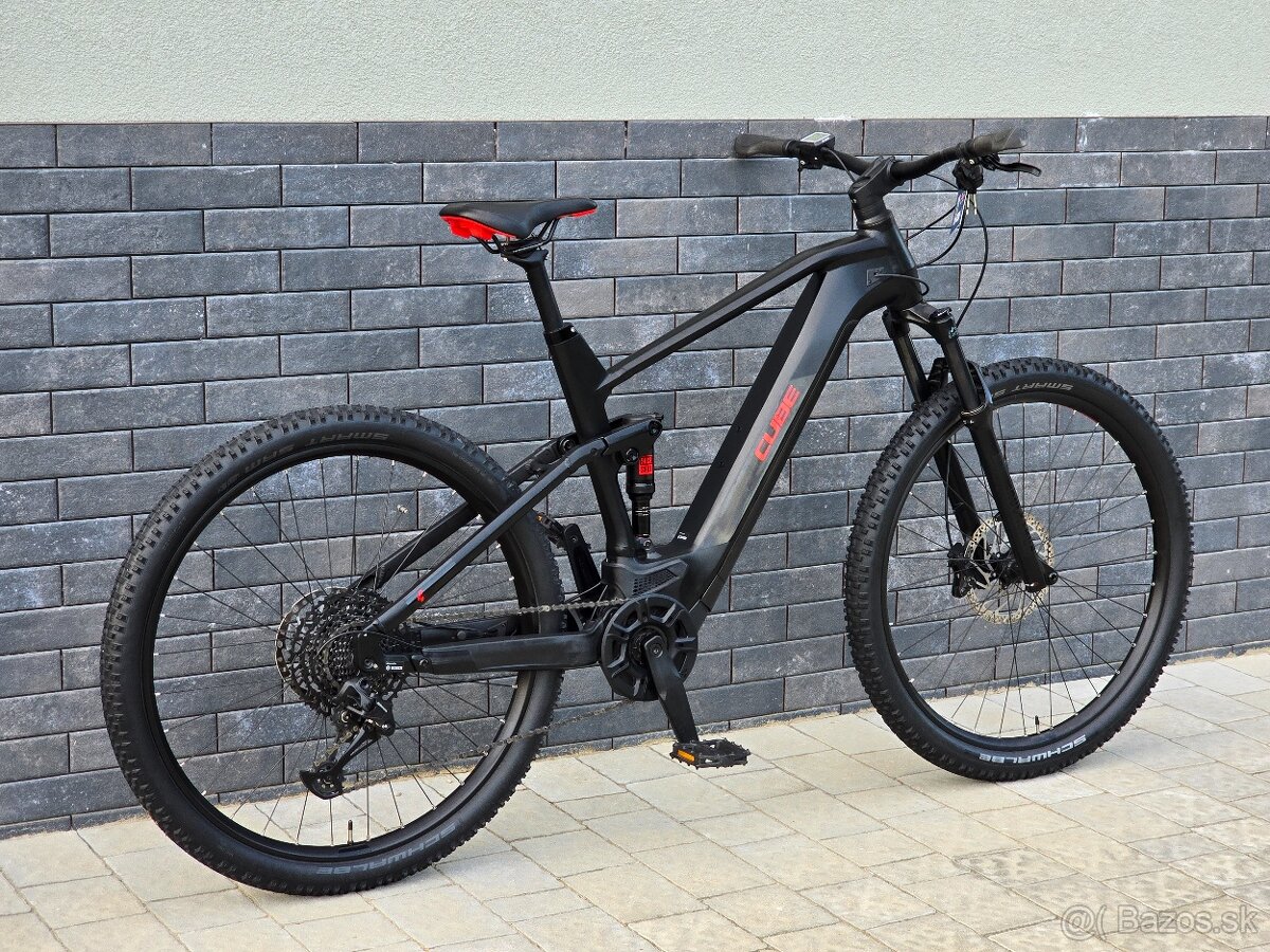 celoodpružený ebike Cube Stereo 625