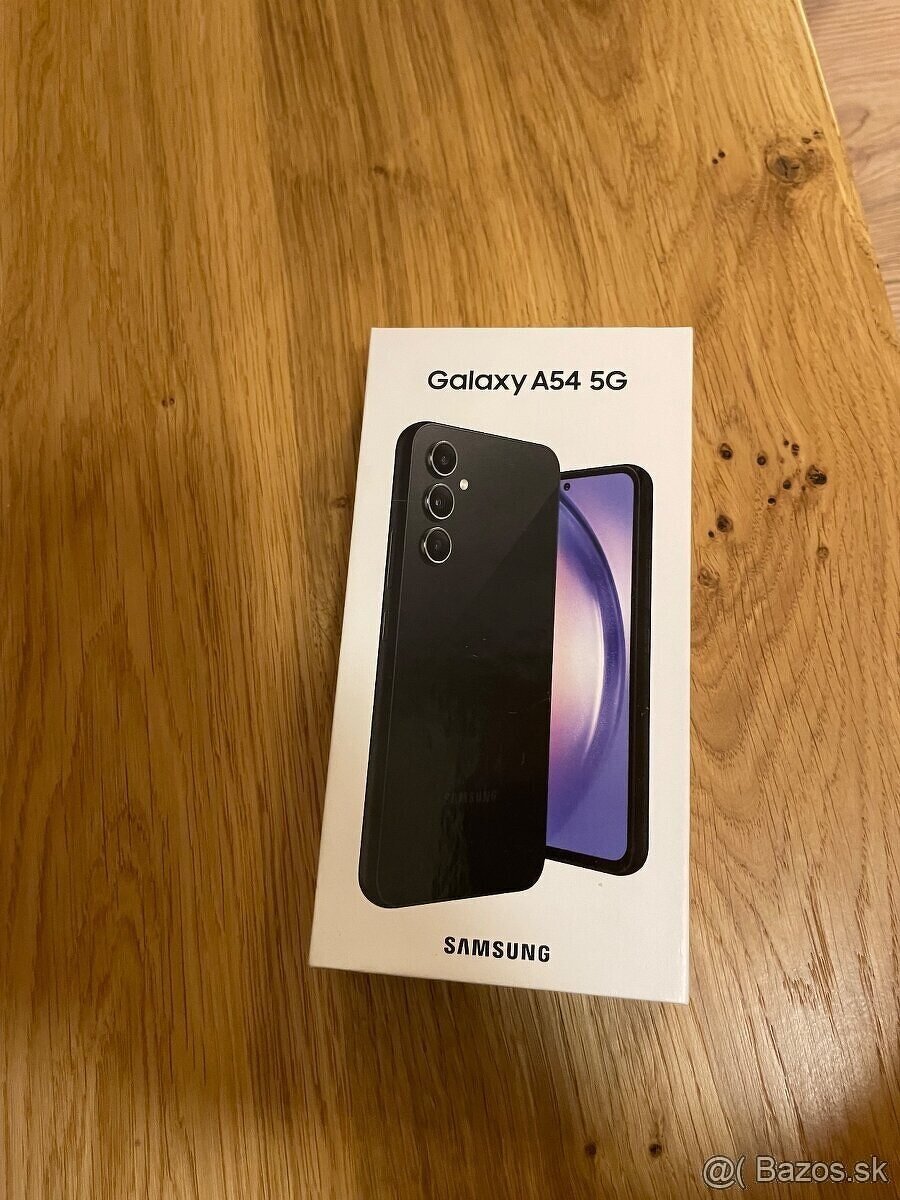 SAMSUNG GALAXY A54 5G BLACK 128GB