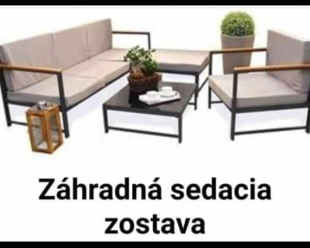 Predám  záhradnú sedaciu zostavu na terasu