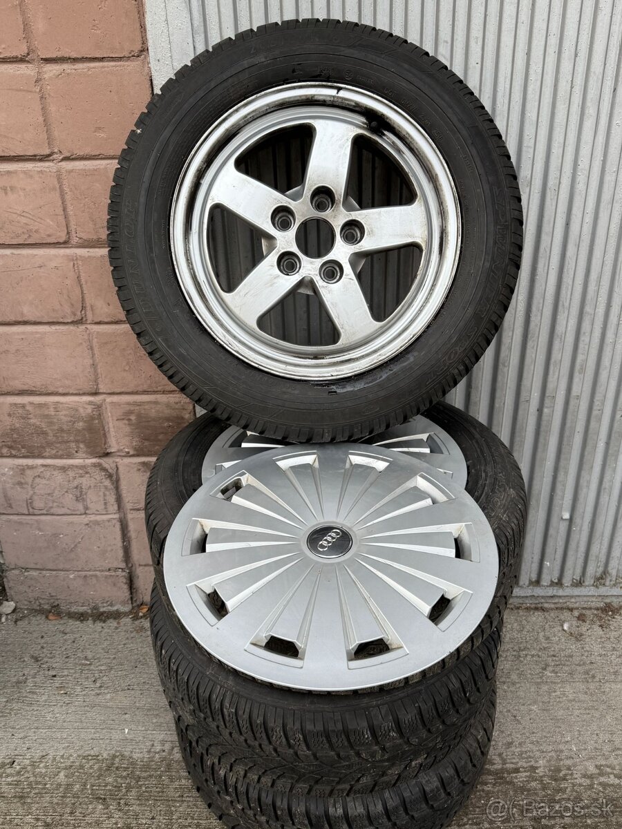 16" Elektrony AUDI 5x112 so zimnymi pneu 205/60 R16