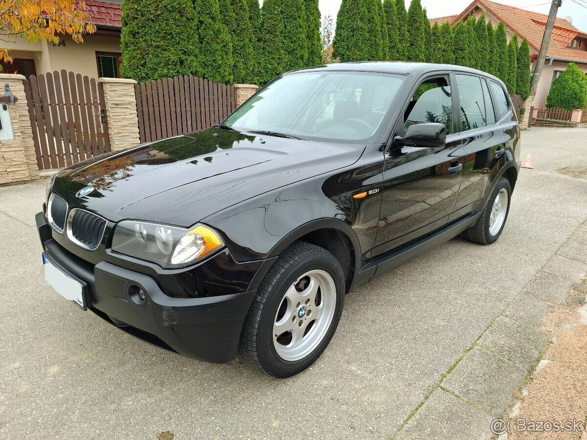 Predam BMW X3  2,0i  4x4 ...kupene nove na SK-prvy majitel.