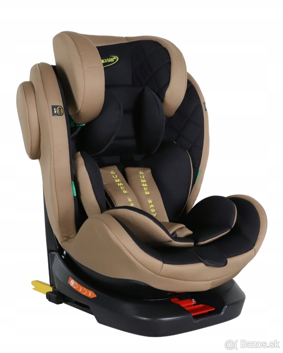 Nová autosedačka  FARO 40-150cm (0-36kg),otočná, ISOFIX, SPS