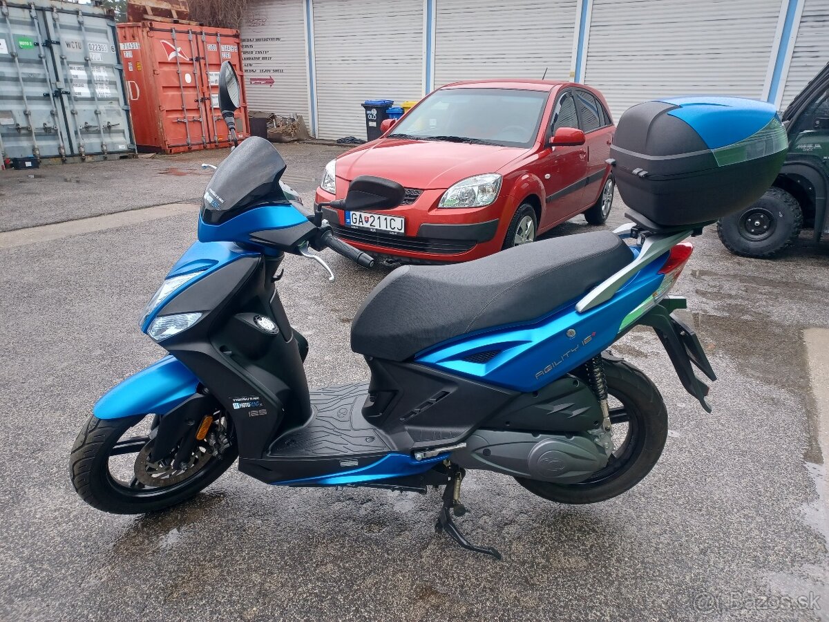 Kúpím kymco agility 125/+16