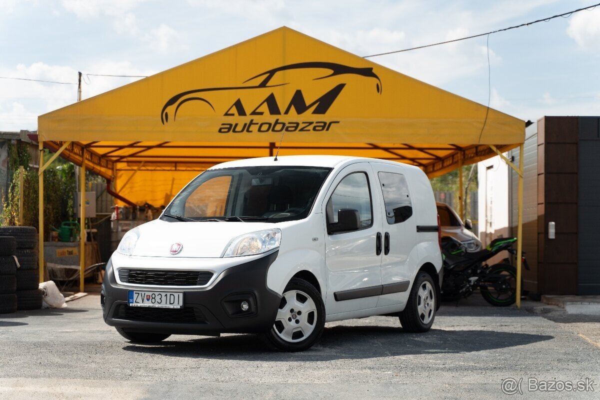 Fiat Fiorino 1.3mjet diesel ,4 miestne,-NEBÚRANÉ-,2017,SK Au