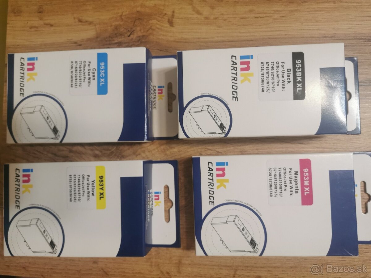 Predám náplne do tlačiarne pre HP Ink cartridge